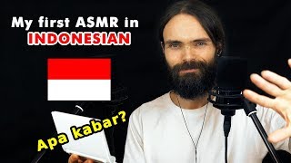 My first ASMR video in Indonesian Bisikan asmr bahasa Indonesia untuk tidur a few triggers [upl. by Stromberg420]