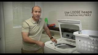 How to properly load your HE washing machine [upl. by Loseff]