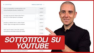 Sottotitoli YouTube Come impostarli nel 2020 nel YouTube Studio [upl. by Francyne973]