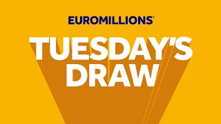 The National Lottery EuroMillions draw results from Tuesday 09 April 2024 [upl. by Onej]