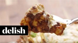 How To Make Baked Tortellini  Delish [upl. by Schwinn]