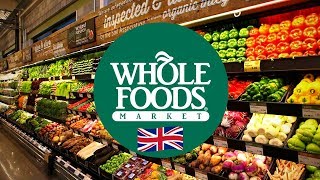 Grocery haul tour in London Whole Foods Market Piccadilly [upl. by Narrad516]