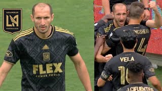 Giorgio Chiellini Gol amp Solid Defense Highlights  Los Angeles FC 04032023 [upl. by Oiratnom]