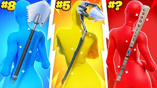 25 NEW Tryhard Pickaxes For CHAPTER 5 Fortnite [upl. by Carroll]