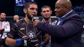 Islam Makhachev Octagon Interview  UFC 280 [upl. by Euginomod253]