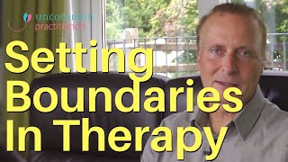 3 Firm Ways To Set Therapy Boundaries [upl. by Acalia778]