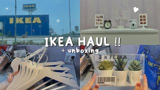 IKEA haul  unboxing ❀✿＊  Ghaida Salma [upl. by Nosnevets]