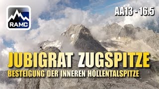 Jubiläumsgrat Zugspitze 5  Besteigung der Inneren Höllentalspitze  Abenteuer Alpin 2013 165 [upl. by Brathwaite]