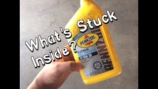 Pennzoil Platinum Ultra Review  Whats Inside at the Bottom [upl. by Lilhak]