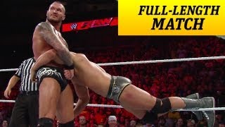 FULLLENGTH MATCH  Raw  Cody Rhodes vs Randy Orton [upl. by Audrie]