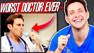 Doctor Reacts To VIRAL Medical Sketches [upl. by Readus]