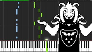 Hopes and Dreams  Undertale Piano Tutorial Synthesia [upl. by Durr]