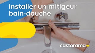 Comment installer un mitigeur bain douche  Castorama [upl. by Goodill323]