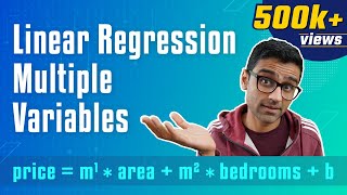 Machine Learning Tutorial Python  3 Linear Regression Multiple Variables [upl. by Gisele912]