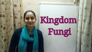 Kingdom Fungi  Biological classification part4  Class XI  Lecture 32 [upl. by Mika]