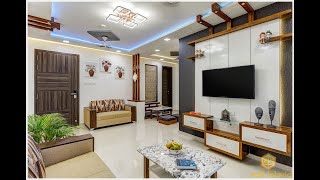 2 BHK Flat Interior Design in Pune I Modern Stylish amp Cost effective I Pimpri Chinchwad I MMInterio [upl. by Clawson]