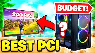 The BEST BUDGET Gaming PC To Buy For Fortnite HIGH FPS  Fortnite Tips amp Tricks [upl. by Namzaj]