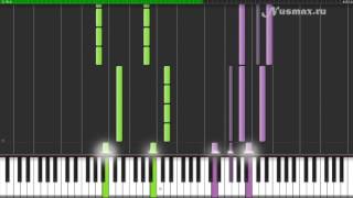 Marilyn Manson  Sweet Dreams Piano Tutorial Synthesia  Sheets  MIDI [upl. by Sitnerp44]