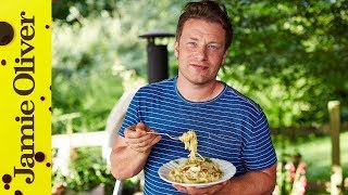 How to Cook Crab Linguine  Jamie Oliver [upl. by Ahgiel]