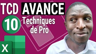 10 TECHNIQUES AVANCEES de Tableau croisé dynamique sur Excel [upl. by Htebazila]