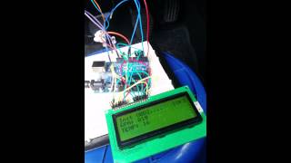 Arduino OBD2 interface reading data from car [upl. by Trotter]