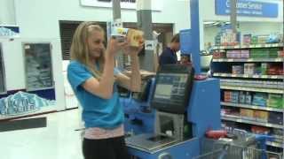 How to use the selfcheckout at the WalMart [upl. by Laehcym65]