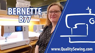 Bernette B77 Features amp Demo [upl. by Percy]