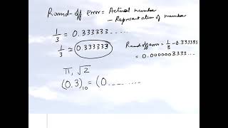 Chapter 0103 Lesson Roundoff Errors [upl. by Llenehs]