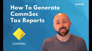 How To Generate CommSec Tax Reports [upl. by Nonnek]