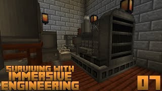 Surviving With Immersive Engineering  E07  Diesel Generator [upl. by Higginbotham]