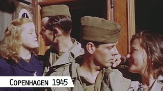 Copenhagen 1945 in color and HD [upl. by Creedon]