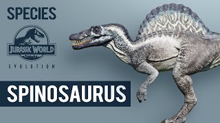 Spinosaurus  SPECIES PROFILE  Jurassic World Evolution [upl. by Aniles]