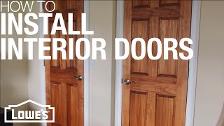 How To Install Interior Doors [upl. by Stamata678]