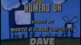 Numéro Un Proposé par Maritie et Gilbert Carpentier  Dave [upl. by Kimberlee]