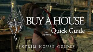 SKYRIM Buy a House Guide [upl. by Aletha427]