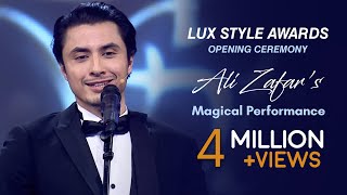 Ali Zafar Lux Style Awards Opening Ceremony Magical Performance [upl. by Irwinn]