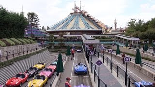 Autopia at Disneyland Paris FULL POV RideThrough amp Queue 2016  Discoveryland [upl. by Aleacin]