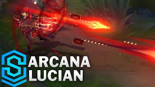 Arcana Lucian Skin Spotlight  PreRelease  League of Legends [upl. by Crespi]