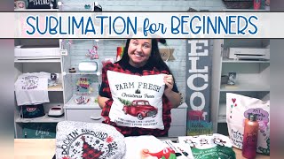 Introduction to Sublimation for Beginners 2023 [upl. by Nylrehc]