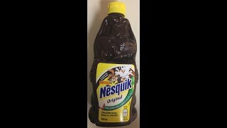 Nestle Nesquik Chocolate Syrup 2018 [upl. by Heise]