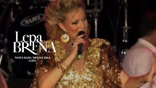 Lepa Brena  Novi Sad  Spens 4deo  Koncert 2014 [upl. by Kcirdorb]