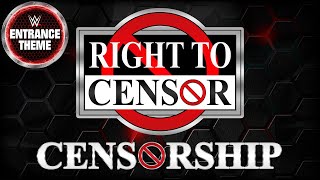 The Right to Censor 2000  quotCensorshipquot WWE Entrance Theme [upl. by Fabrianne]