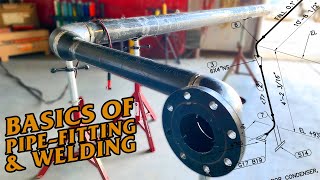 Basics of Pipefitting and Welding  How to Fabricate a Spool [upl. by Hcone174]