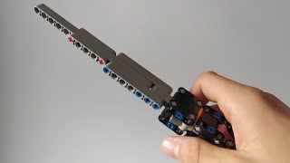 Lego Ballistic Knife  Tutorial [upl. by Snashall]