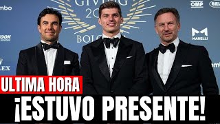 ¡IMPACTANTE CHECO PÉREZ APARECE EN LA GALA DE F1 Y DESATA RUMORES SOBRE SU FUTURO [upl. by Arayk240]