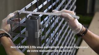 Clôture Gabion Design [upl. by Ariane]