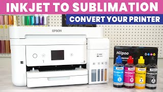 How to Convert an Epson EcoTank Printer into a Sublimation Printer [upl. by Lav]