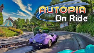 4K Autopia 2021  Disneyland Paris [upl. by Neenwahs540]