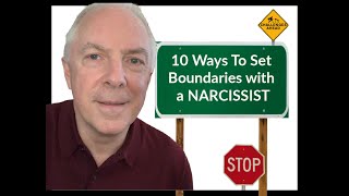 10 Ways To Set Boundaries With A Narcissist [upl. by Readus]