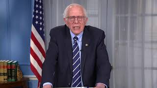 Sen Sanders Responds to Trumps Congressional Address [upl. by Anoed669]